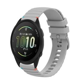 WAVY szilikon szíj Garmin Forerunner 165 zeneszürke