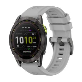 SILICONE Cserélhető szíj Garmin Enduro 3 szürke színhez