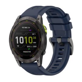 SILICONE Cserélhető szíj Garmin Enduro 3 sötétkékhez