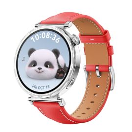 LEATHER Bőrszíj Huawei Watch GT 5 41mm / GT 6 41mm piros