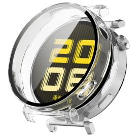 TELJES FEDÉS Műanyag borítás üveggel Huawei-hoz Watch GT 5 41mm átlátszó