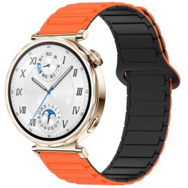 MAGNA-FLEX Csere szíj Huawei Watch GT 5 41mm / GT 6 41mm ORANGE BLACK