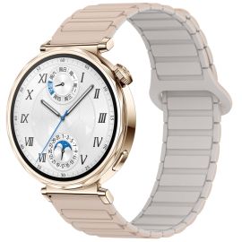 MAGNA-FLEX Csere szíj Huawei Watch GT 5 41mm / GT 6 41mm TEA WHITE