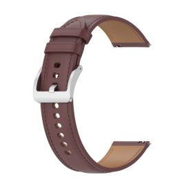 LEATHER Bőr szíj Garmin Venu 3 / Venu 4 45mm készülékhez, sötétbarna