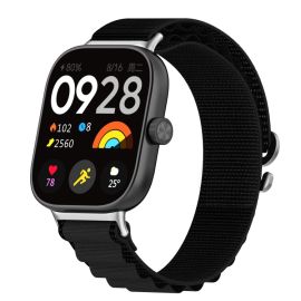 NYLON Cserélhető heveder Xiaomi Redmi Watch 5 fekete