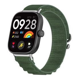 NYLON Cserélhető heveder Xiaomi Redmi Watch 5 zöld