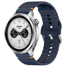 WAVY Szilikon szíj Xiaomi Watch S4 sötétkék színhez