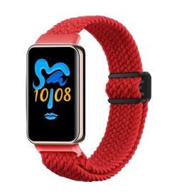 BRAIDED Nylon szíj Honor Band 10 / Honor Band 9 készülékhez, piros