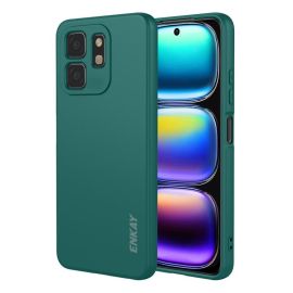 ENKAY LIQUID SILICONE Tok Infinix Smart 9 HD sötétzöld