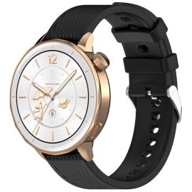 SILICONE Cserélhető szíj OnePlus Watch 3 43mm -hez, fekete