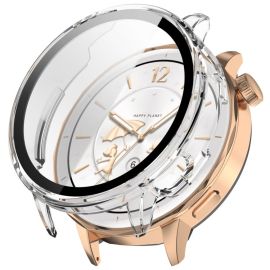 PC FULL COVER Műanyag tok üveggel OnePlus Watch 3 43mm átlátszó