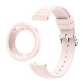 PROTEMIO COVER SET Szíj + tok Xiaomi Watch S4 41mm rózsaszín órához