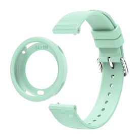 PROTEMIO COVER SET Szíj + tok Xiaomi Watch S4 41mm órához, világoszöld