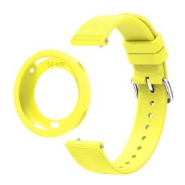 PROTEMIO COVER SZETT Szíj + tok Xiaomi Watch S4 41mm sárga