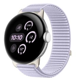 NYLON csere szíj Google Pixel Watch 4 45mm / Pixel Watch 3 45mm órához lila
