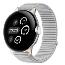 NYLON Cserélhető szíj Google Pixel Watch 4 45mm / Pixel Watch 3 45mm szürke