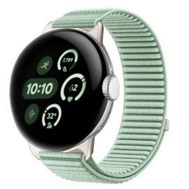 NYLON Cserélhető szíj Google Pixel Watch 4 45mm / Pixel Watch 3 45mm AQUA BLUE