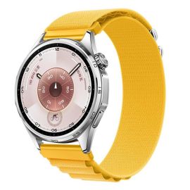 NYLON csere szíj Huawei Watch GT 5 46mm / GT 6 46mm sárga