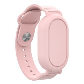 SILICONE Szíj tokkal Samsung Galaxy SmartTag 2 rózsaszínhez