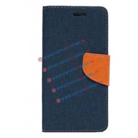 CANVAS Peňaženkové flip puzdro Huawei P8 lite modré (navy)