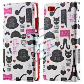 Peňaženkové puzdro Huawei P8 lite PARIS