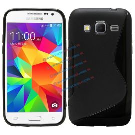 Silikónový obal Samsung Galaxy Ace 4 čierny