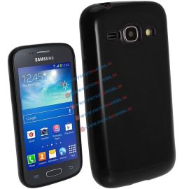 Silikónový obal Samsung Galaxy Ace 4 čierny