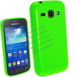 Silikónový obal Samsung Galaxy Ace 4 zelený