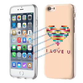 Silikónový obal iPhone 6 / 6S LOVE