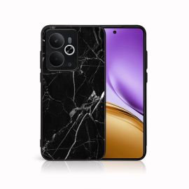 MY ART Védő tok Realme 14T 5G BLACK MARBLE (142) készülékhez
