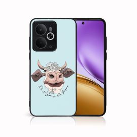 MY ART Védő tok Realme 14T 5G HAPPY COW (181) készülékhez