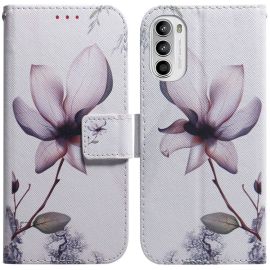 ART pénztárcahuzat Motorola Moto G52 FLOWER készülékhez