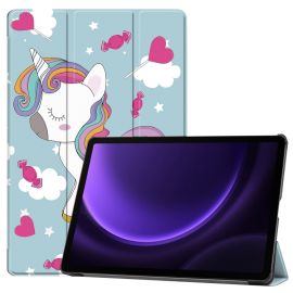 ART Flip tok Samsung Galaxy Tab S10 FE / Tab S9 FE UNICORN telefonhoz