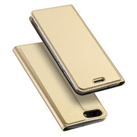 DUX Peňaženkový obal Asus ZenFone 4 (ZE554KL) zlatý