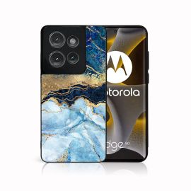 MY ART védőtok Motorola Edge 50 Neo / ThinkPhone 25 BLUE MARBLE (141) készülékhez