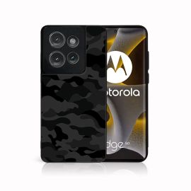 PROTEMIO MY ART Védőburkolat Motorola Edge 50 BLACK CAMO-hoz (234)