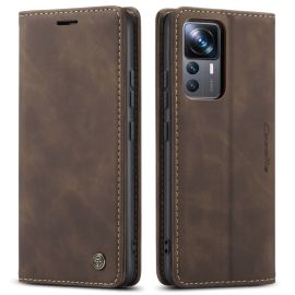 CASEME MAGNETIC Pénztárcahuzat Xiaomi 12T / 12T Pro barna