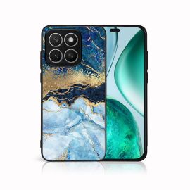 MY ART Védőtok Honor X8c készülékhez BLUE MARBLE (141)