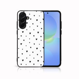 MY ART Védő tok Samsung Galaxy A17 / A17 5G BLACK HEARTS (167) készülékhez