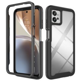 DUAL Kétoldalas burkolat Motorola Moto G32 fekete