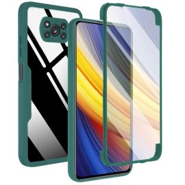 DUAL Kétoldalas borítás fóliával Xiaomi Poco X3 NFC / X3 Pro zöld