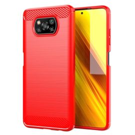 FLEXI TPU Cover Xiaomi Poco X3 NFC / X3 Pro vörös