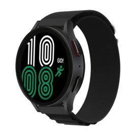 NYLON szíj Samsung Galaxy Watch 6 Classichoz (47mm / 43mm) és Watch 6 (44mm / 40mm) fekete