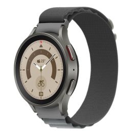 NYLON szíj Samsung Galaxy Watch 6 Classic (47mm / 43mm) és Watch 6 (44mm / 40mm) szürke színű