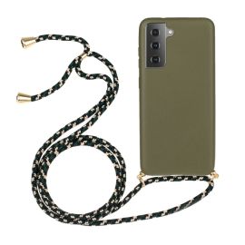ROPE huzat kábellel Samsung Galaxy A34 5G sötétzöld