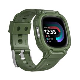 GLACIER Védőtok Fitbit Versa 4 / 3 / 2 / 1 zöld