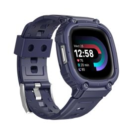 GLACIER Védőtok Fitbit Versa 4 / 3 / 2 / 1 kék