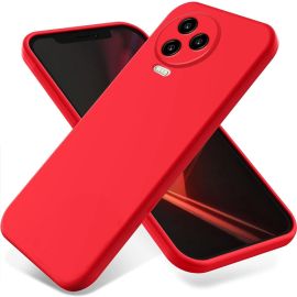 RUBBER Védőburkolat Infinix Note 12 Pro / Note 12 2023 piros