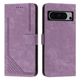 STRIPE Wallet tok szíjjal Google Pixel 8 Pro lila