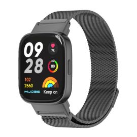 MILANESE fém szíj Xiaomi Redmi Watch 3 fekete